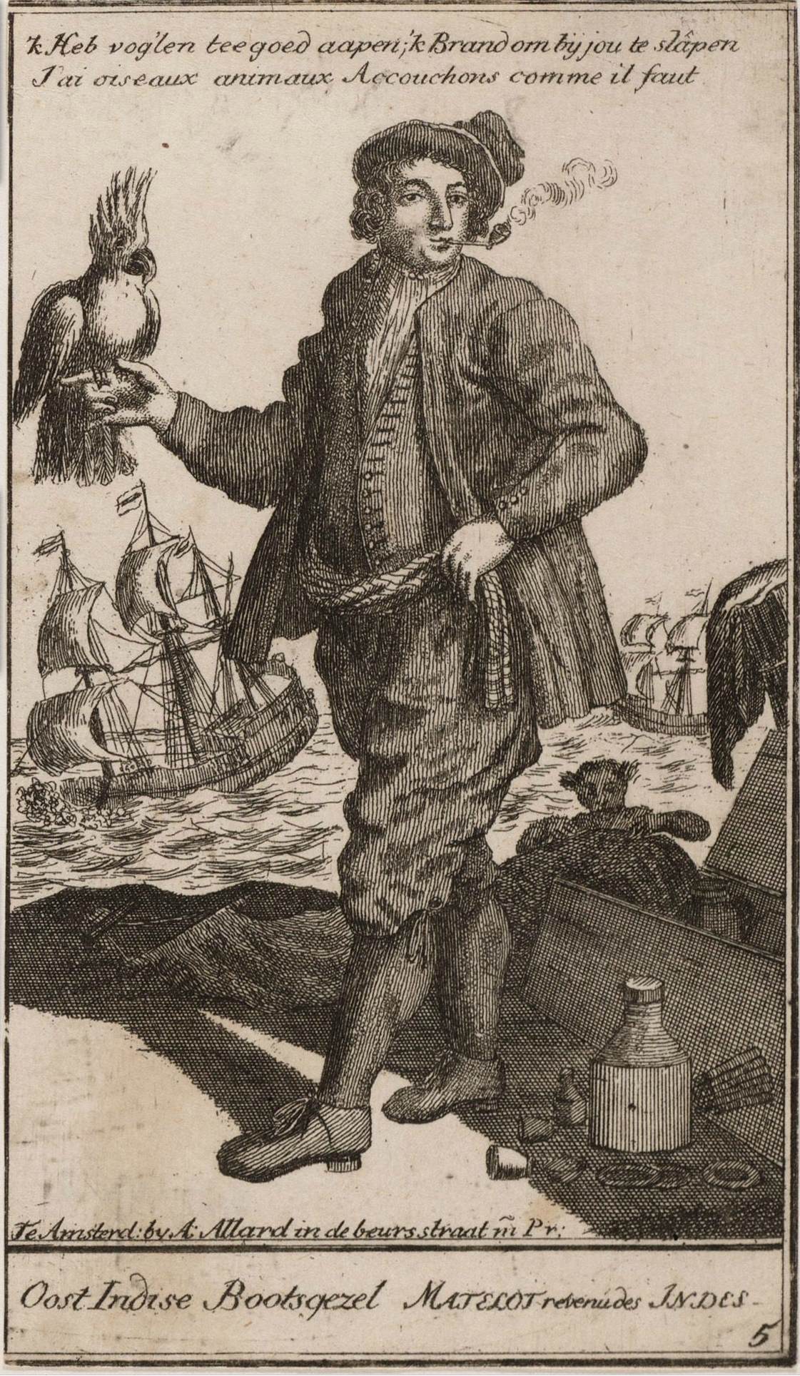 Dutch Seaman Allard 1675 to 1725