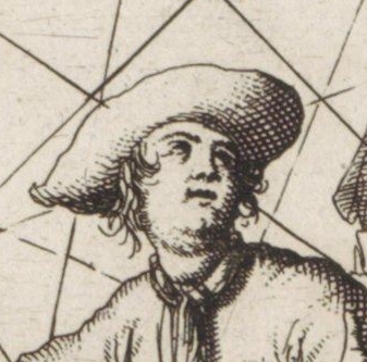 Earring or Wisp of Hair