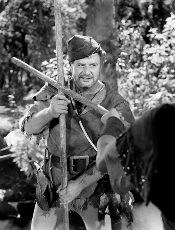 Alan Hale in Robin Hood