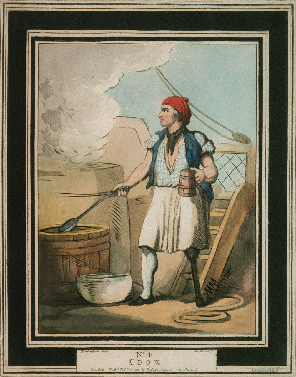 Cook Thomas Rowlandson 1799 NMM