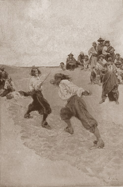 Duel Ashore Sepia LR cropped
