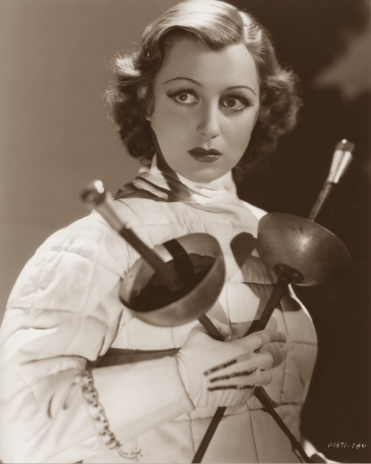 Frances Drake Epees Sepia