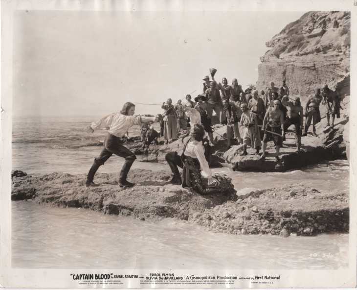 The Duel on the Beach, Part IV: Flynn versus Rathbone in Captain Blood ...