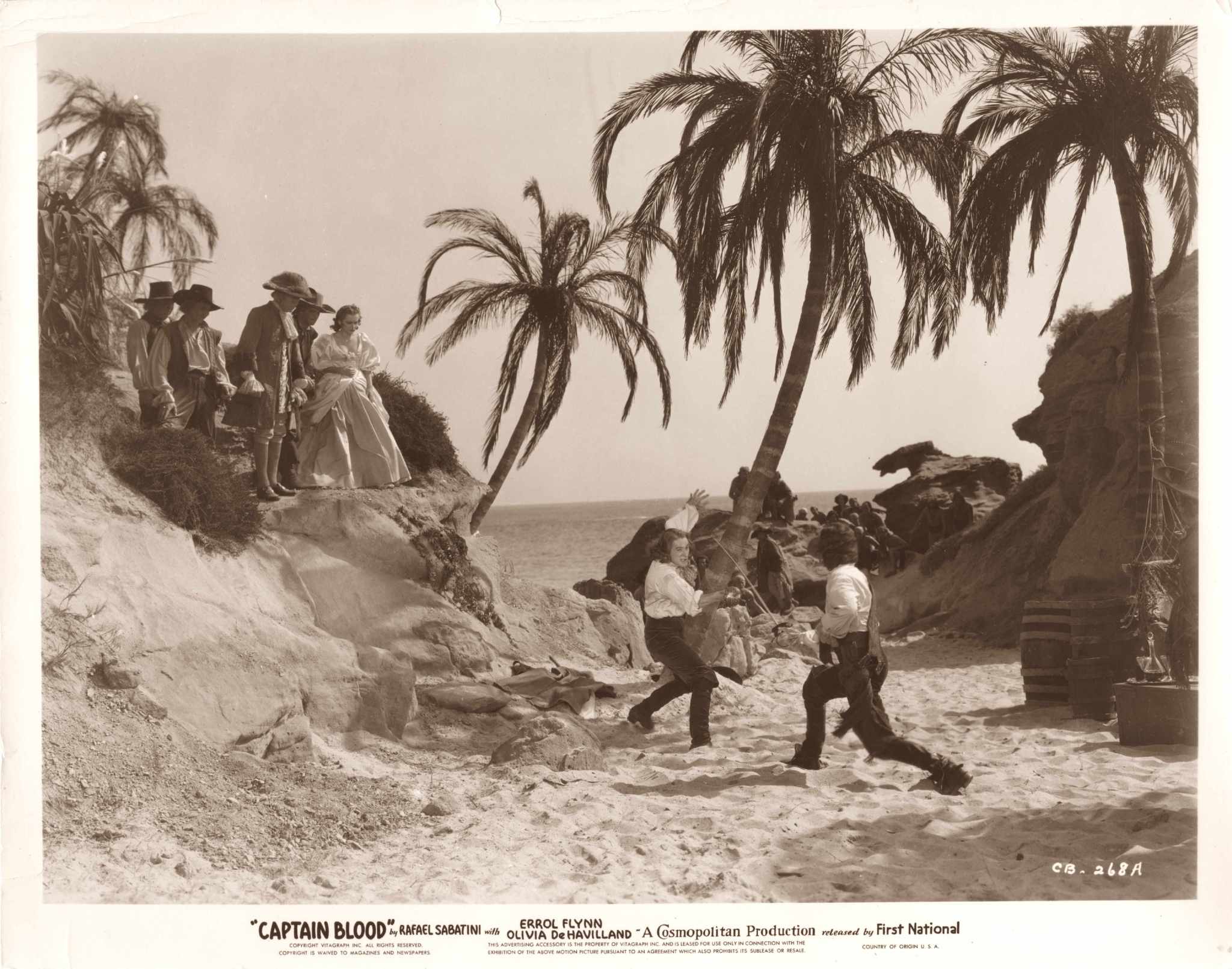 The Duel on the Beach, Part IV: Flynn versus Rathbone in Captain Blood ...